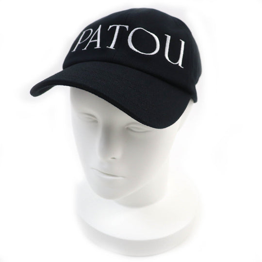 PATOU cap AC0400132999B Main: 100% cotton Black White Women Used Authentic