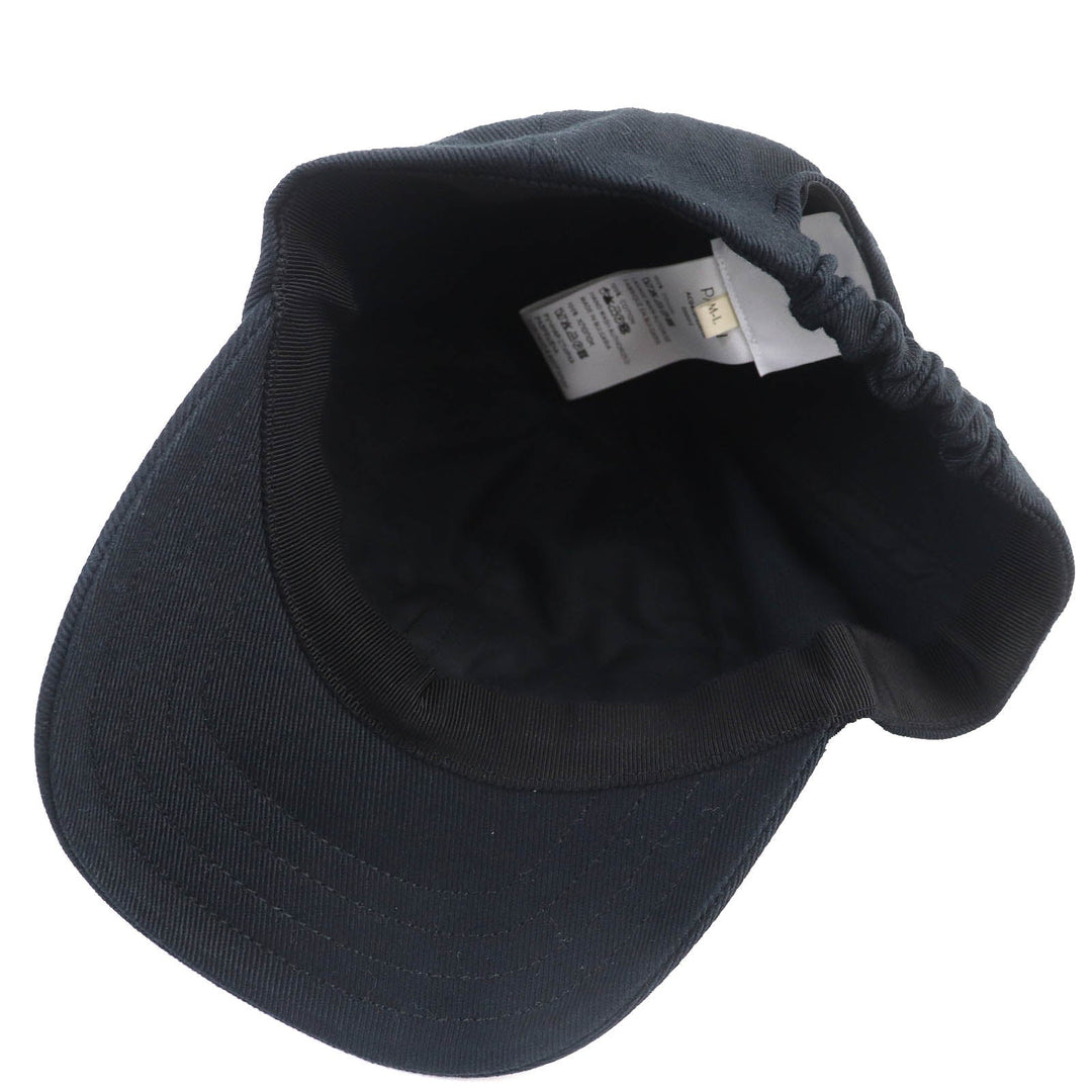 PATOU cap AC0400132999B Main: 100% cotton Black White Women Used Authentic