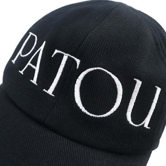 PATOU cap AC0400132999B Main: 100% cotton Black White Women Used Authentic