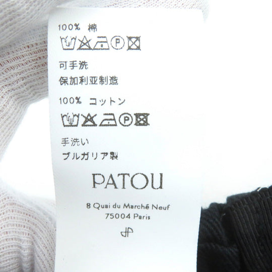 PATOU cap AC0400132999B Main: 100% cotton Black White Women Used Authentic