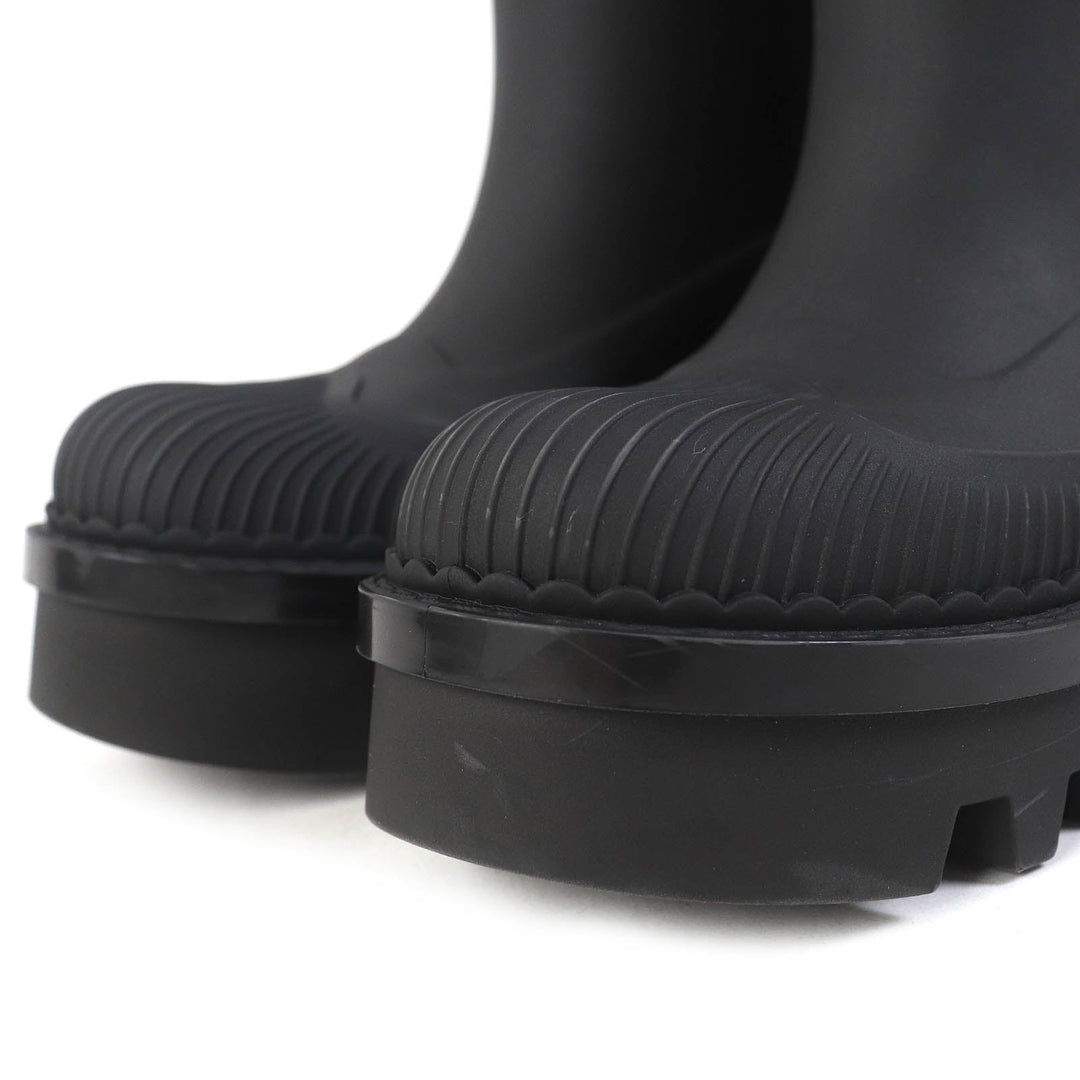 Chloe boots CHC23A904FP Main: Rubber black RAINA Women 37 Used Authentic