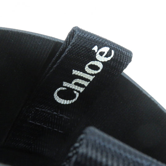 Chloe boots CHC23A904FP Main: Rubber black RAINA Women 37 Used Authentic