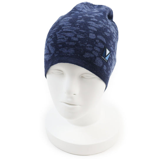 LOUIS VUITTON Knit cap M75573 Main: 100% wool blue mens Used Authentic