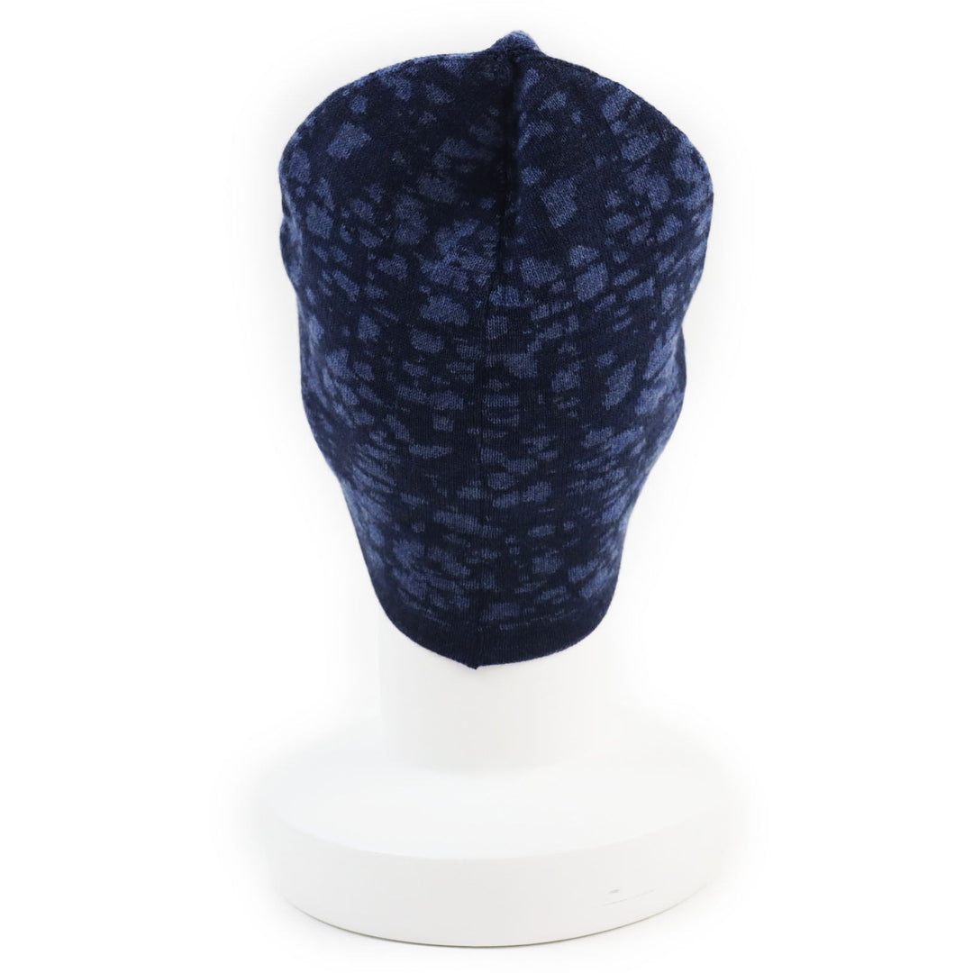 LOUIS VUITTON Knit cap M75573 Main: 100% wool blue mens Used Authentic