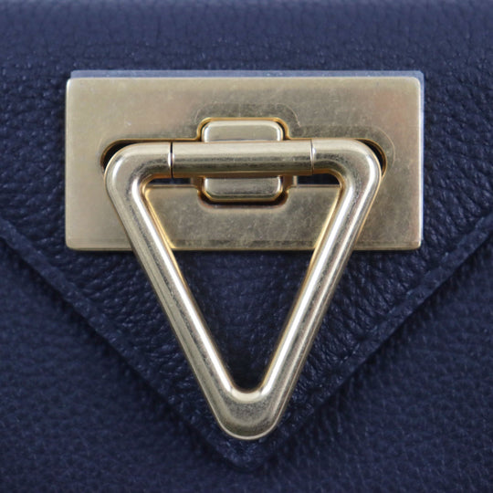BOTTEGAVENETA Card Case Leather Black Saint Germain mens Used Authentic