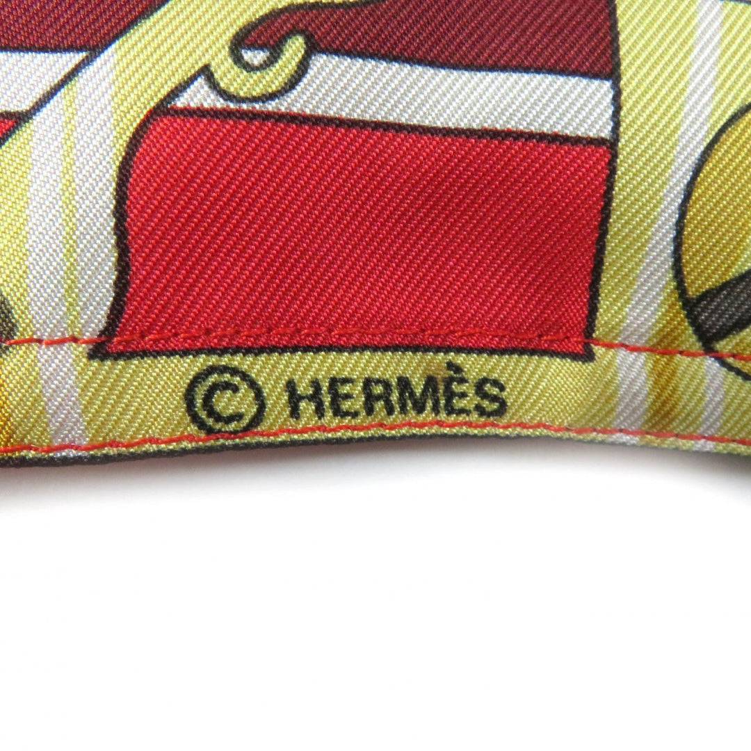 HERMES Short sleeve shirt Main: 100% silk Multi Women 38 Used Authentic