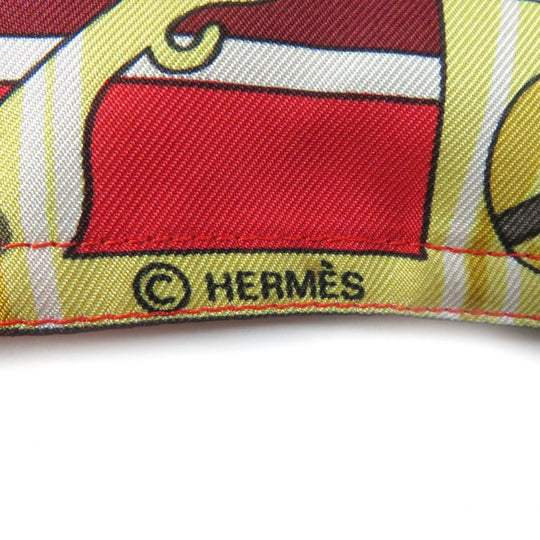 HERMES Short sleeve shirt Main: 100% silk Multi Women 38 Used Authentic