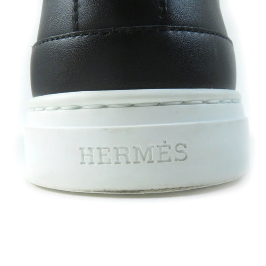 HERMES High cut sneakers 212260Z Main: Leather black Daydream Women 36.5 Used Authentic