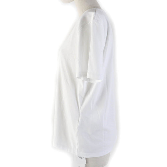 HERMES Short sleeve T-shirt 3H4611DL Main: 100% cotton white De Re Boucle Women 44 Used Authentic