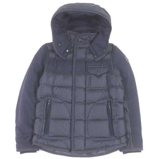 MONCLER Down jacket Nylon Navy RYAN GIUBBOTTO mens ‚O Used Authentic
