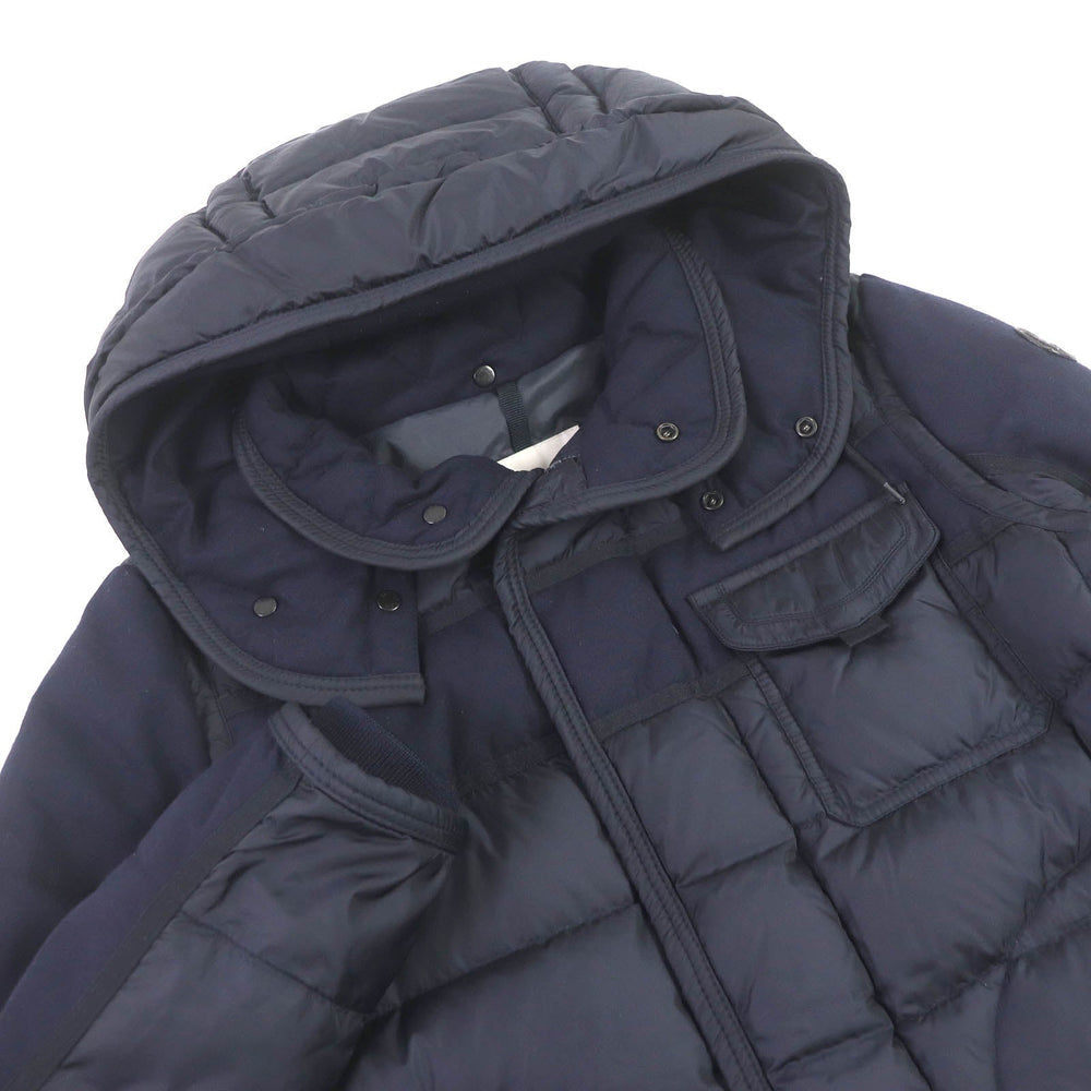 MONCLER Down jacket Nylon Navy RYAN GIUBBOTTO mens ‚O Used Authentic