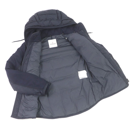 MONCLER Down jacket Nylon Navy RYAN GIUBBOTTO mens ‚O Used Authentic