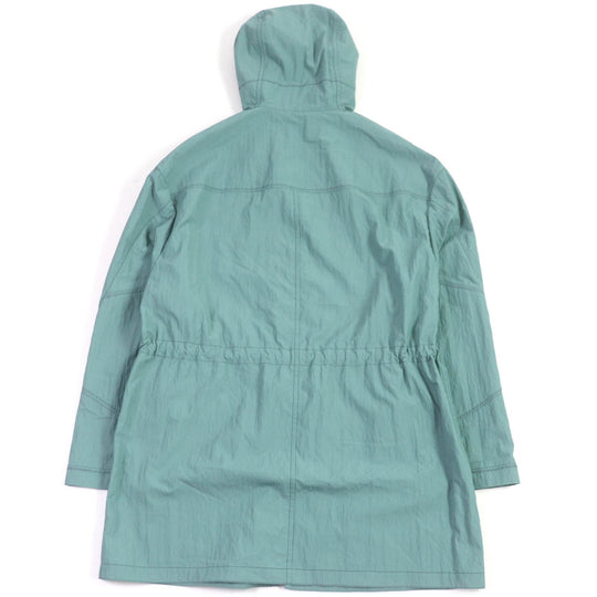 HERMES coat Main: 58% cupra, Main: 42% nylon, Part: 100% cotton Light blue mens 48 Used Authentic