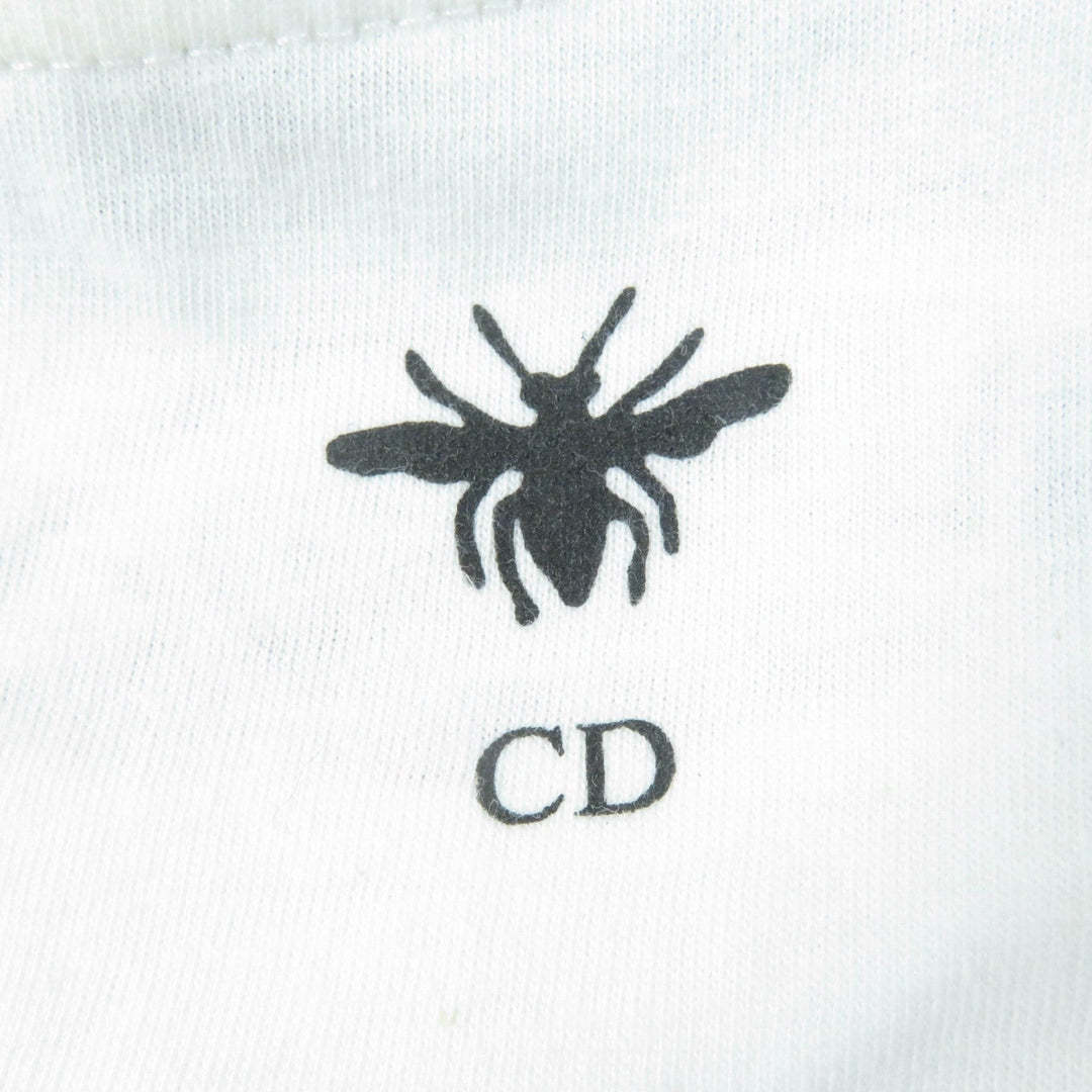 Christian Dior Short sleeve T-shirt 243T09A4426 Main: 85% cotton, Main: 15% linen Ivory Women S Used Authentic