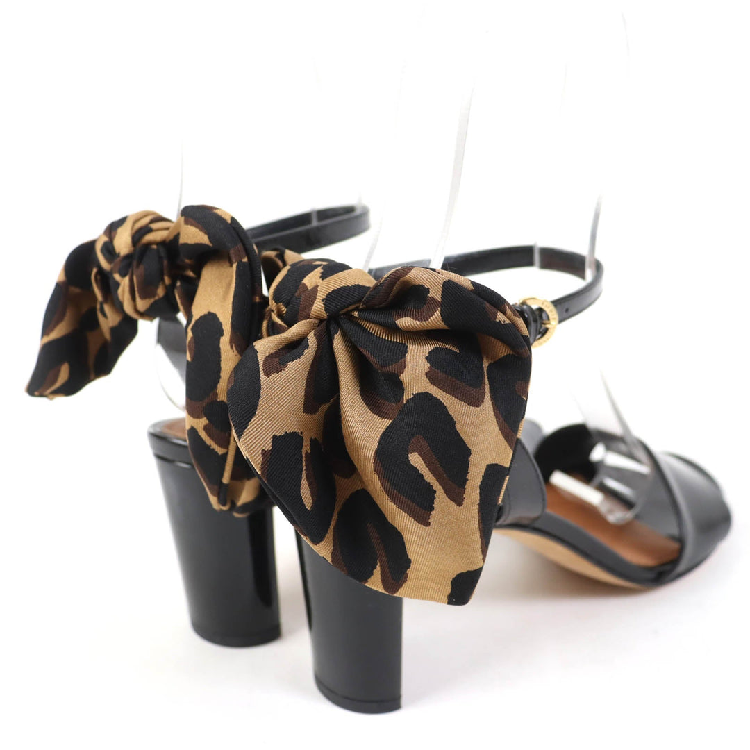 LOUIS VUITTON Sandals Main: Leather black Women 37 Used Authentic