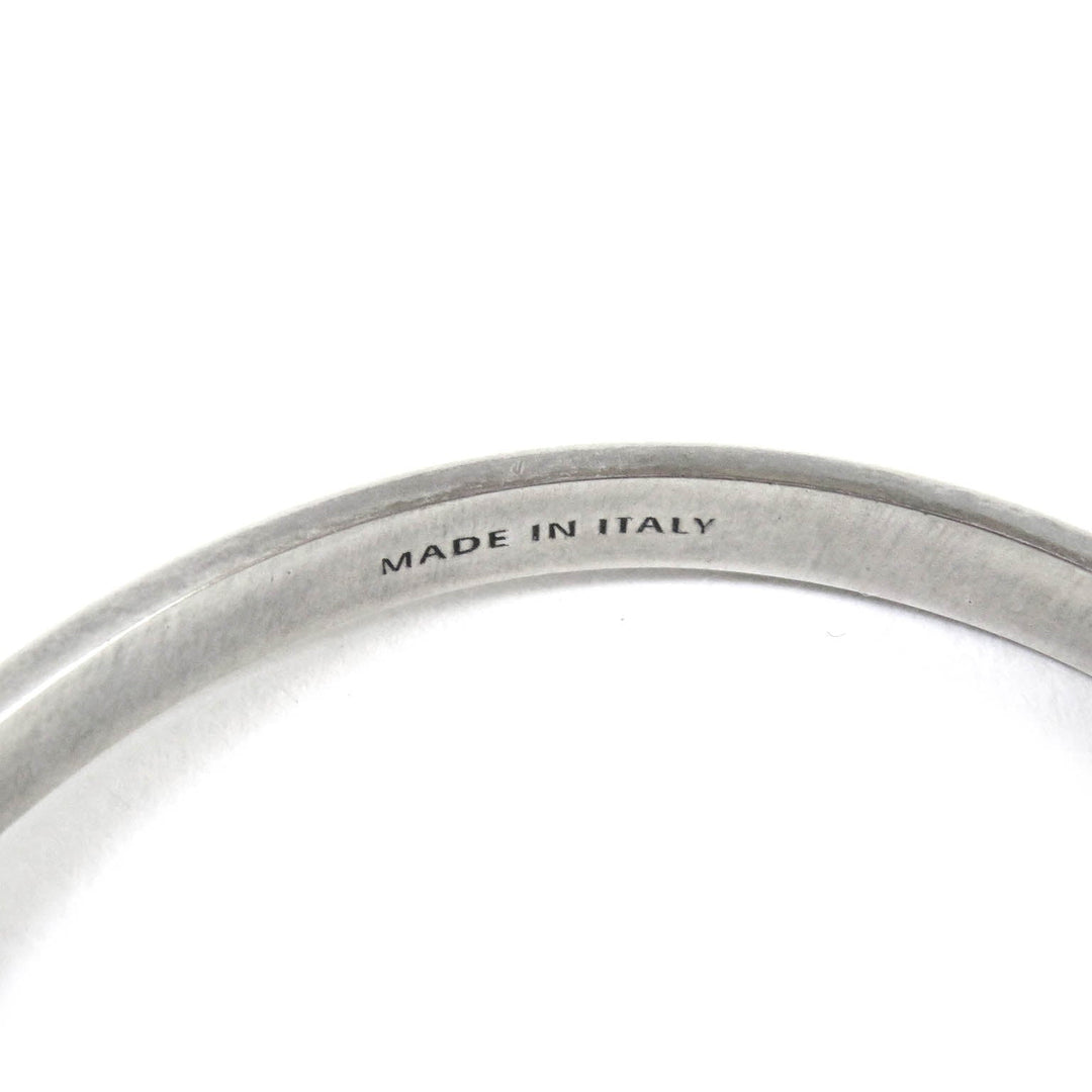 BOTTEGAVENETA Bangle Main�FAG925 Silver mens S Used Authentic