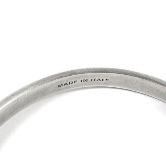 BOTTEGAVENETA Bangle Main�FAG925 Silver mens S Used Authentic