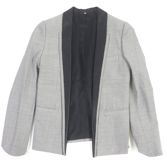 DIOR HOMME Jacket 7E4120300083 Outer: 56% wool, Outer: 24% cotton, Outer: 20% mohair, Lining: 100% cupra gray mens 38 Used Authentic
