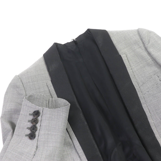 DIOR HOMME Jacket 7E4120300083 Outer: 56% wool, Outer: 24% cotton, Outer: 20% mohair, Lining: 100% cupra gray mens 38 Used Authentic