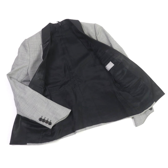 DIOR HOMME Jacket 7E4120300083 Outer: 56% wool, Outer: 24% cotton, Outer: 20% mohair, Lining: 100% cupra gray mens 38 Used Authentic