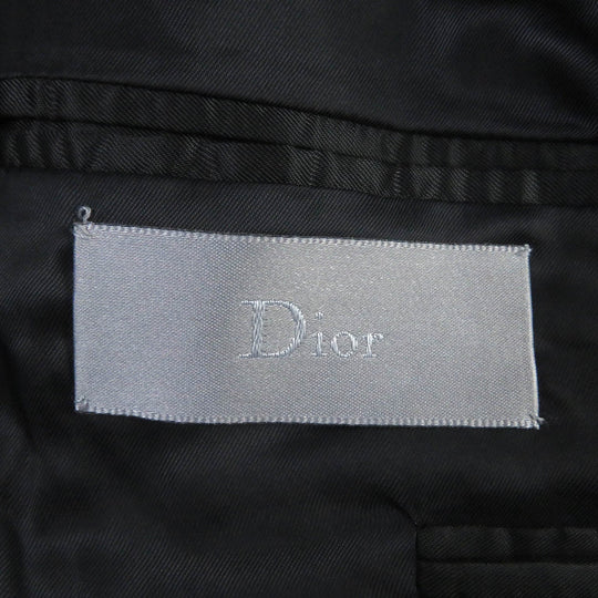 DIOR HOMME Jacket 7E4120300083 Outer: 56% wool, Outer: 24% cotton, Outer: 20% mohair, Lining: 100% cupra gray mens 38 Used Authentic