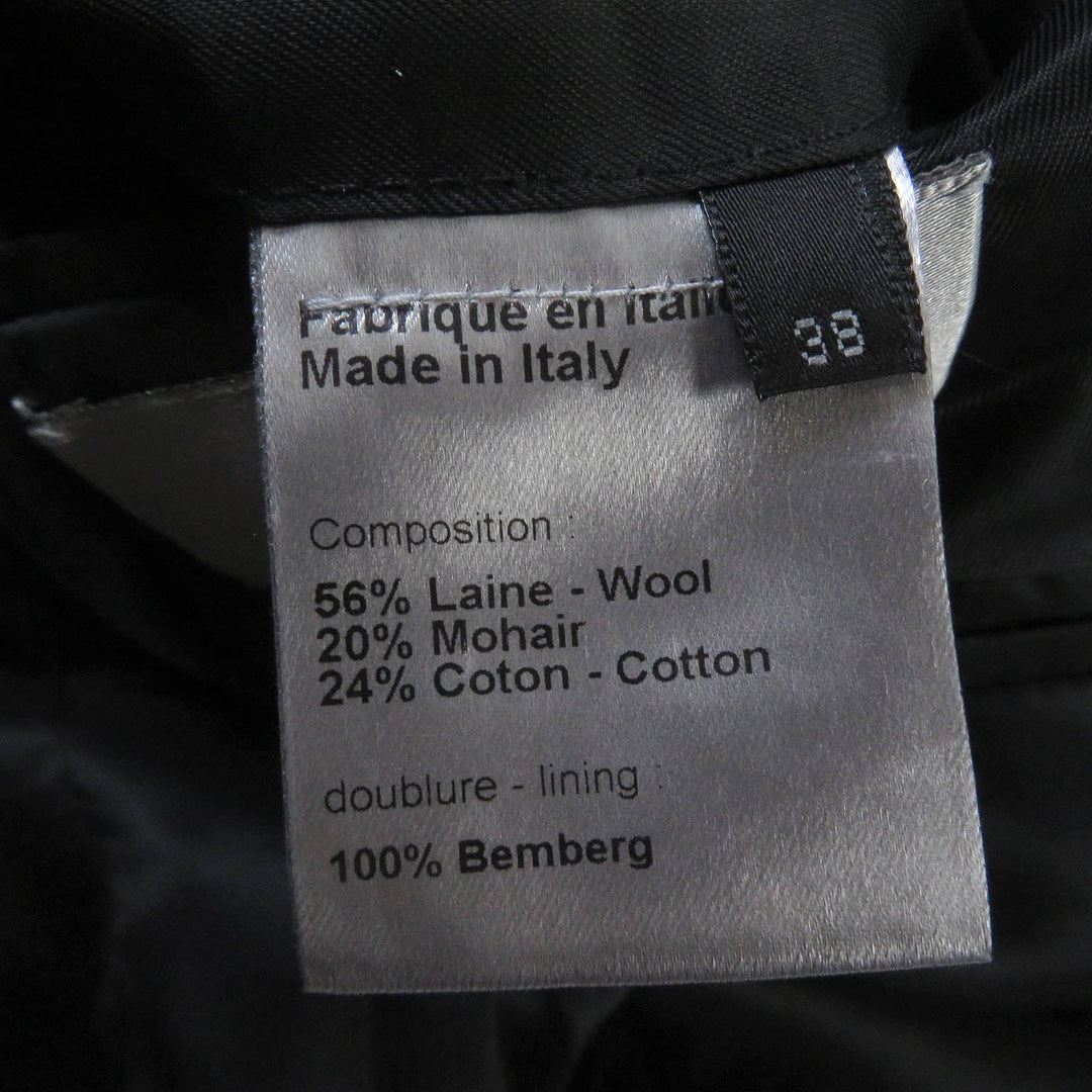 DIOR HOMME Jacket 7E4120300083 Outer: 56% wool, Outer: 24% cotton, Outer: 20% mohair, Lining: 100% cupra gray mens 38 Used Authentic