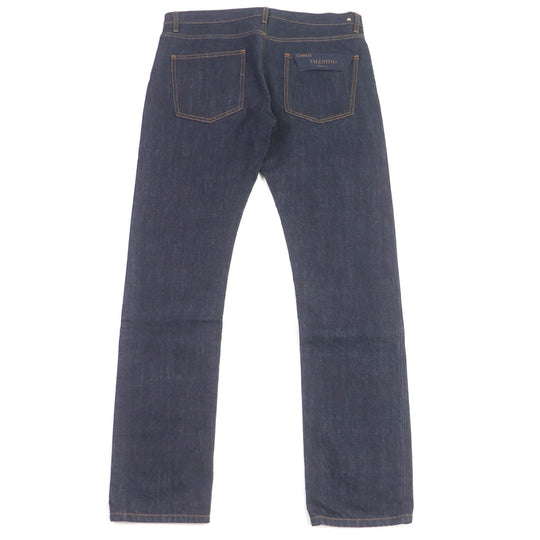 VALENTINO Denim pants Main: 100% cotton Indigo blue mens 31 Used Authentic