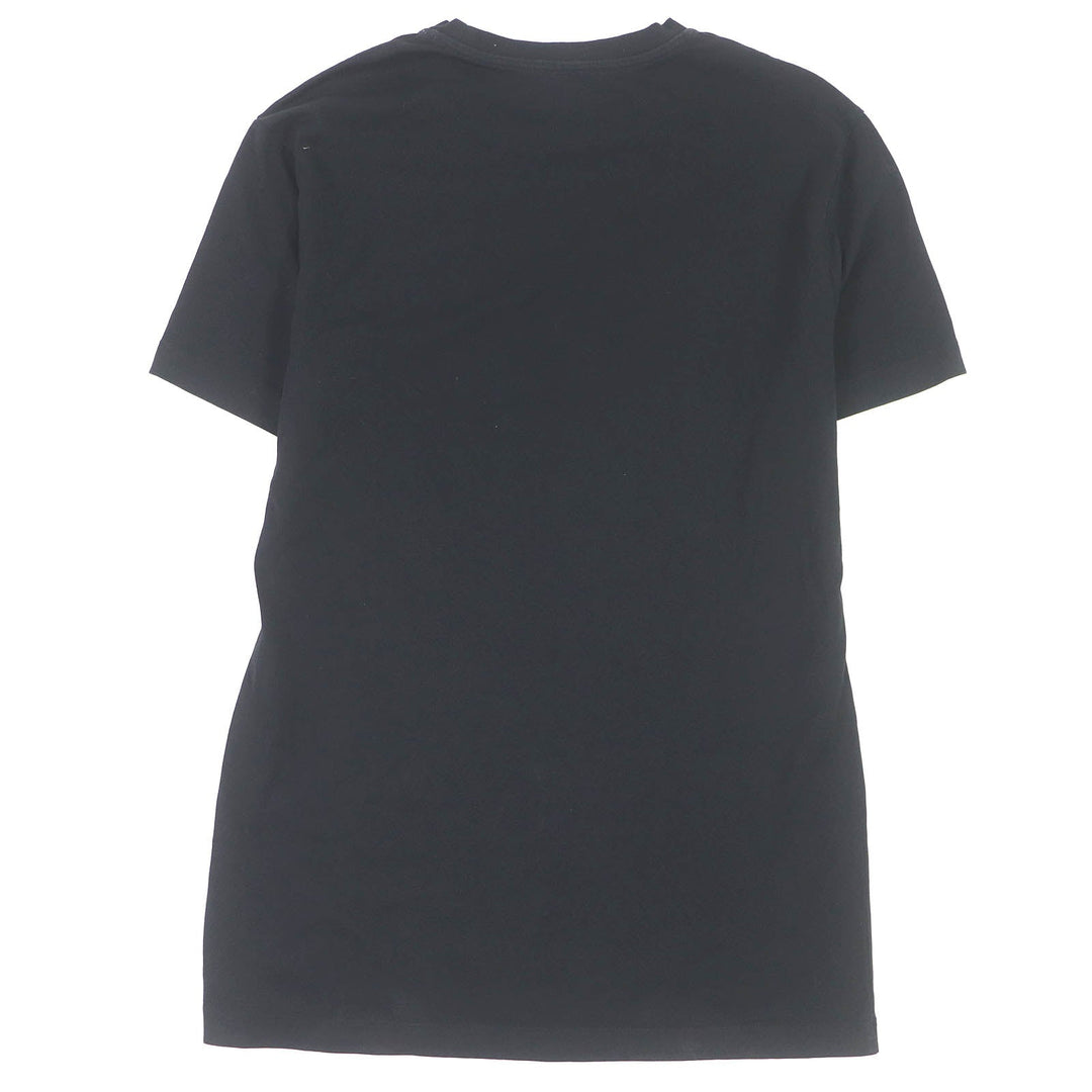 VERSACE Short sleeve T-shirt Main: 100% cotton black mens S Used Authentic