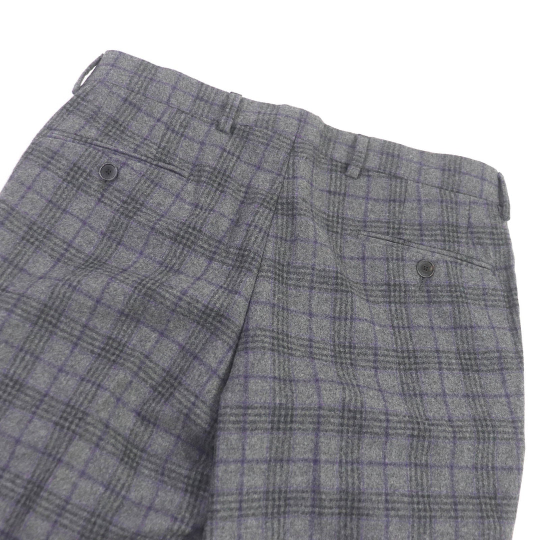 BOGLIOLI suit S32V2V Outer: 100% wool, Lining: 50% cotton, Lining: 50% cupra gray HAMPTON mens 44 Used Authentic