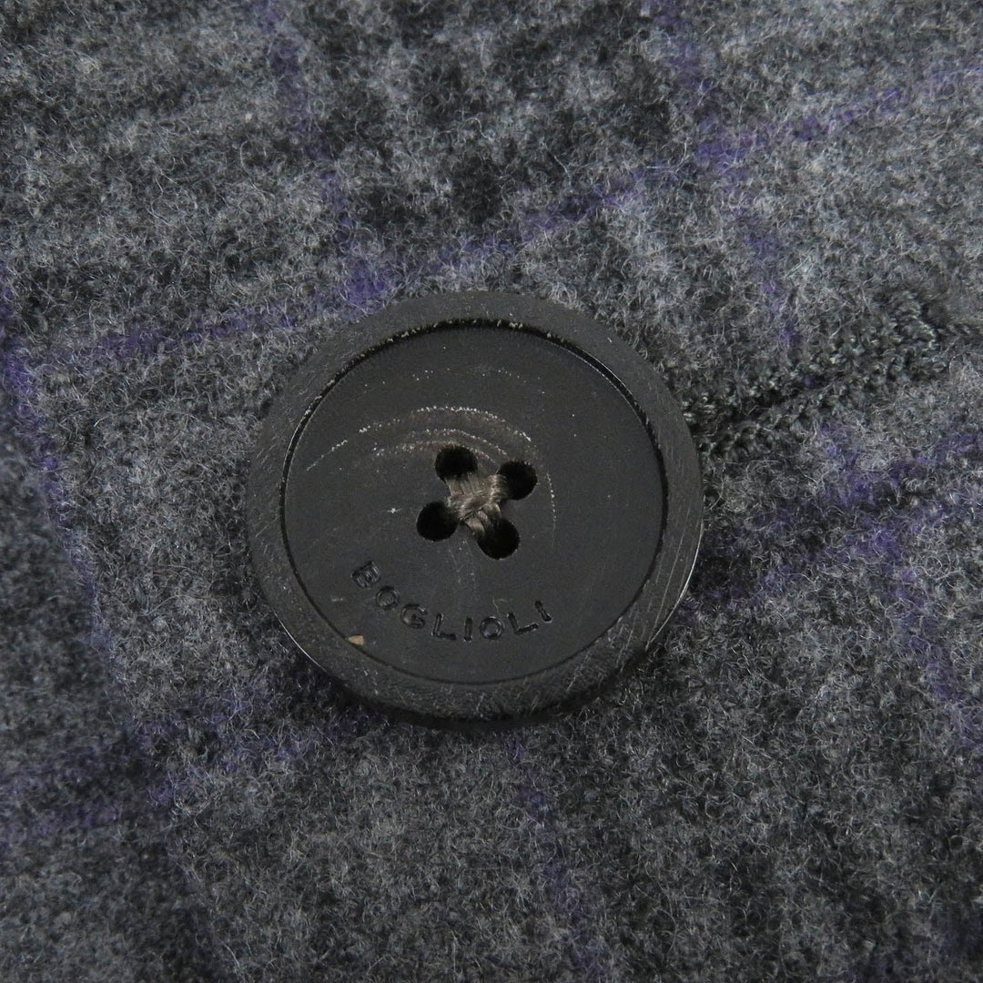 BOGLIOLI suit S32V2V Outer: 100% wool, Lining: 50% cotton, Lining: 50% cupra gray HAMPTON mens 44 Used Authentic