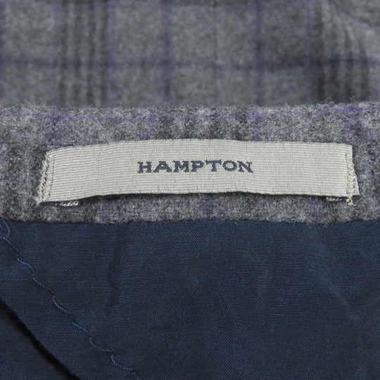 BOGLIOLI suit S32V2V Outer: 100% wool, Lining: 50% cotton, Lining: 50% cupra gray HAMPTON mens 44 Used Authentic
