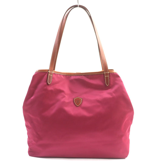 Felisi Tote Bag 15-50 Main: Nylon, Part: Leather Pink brown mens Used Authentic