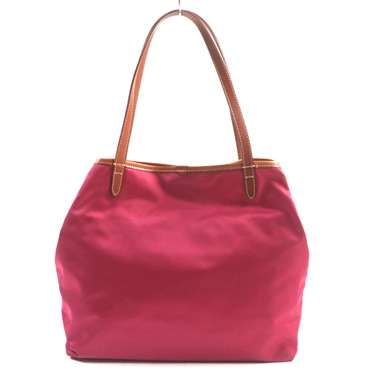 Felisi Tote Bag 15-50 Main: Nylon, Part: Leather Pink brown mens Used Authentic