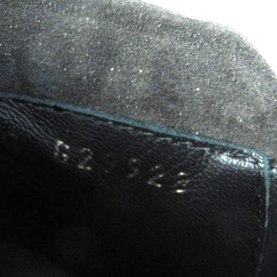 CHANEL Ankle boots G29928 Main: Suede leather Dark gray type Women 35 1/2 Used Authentic