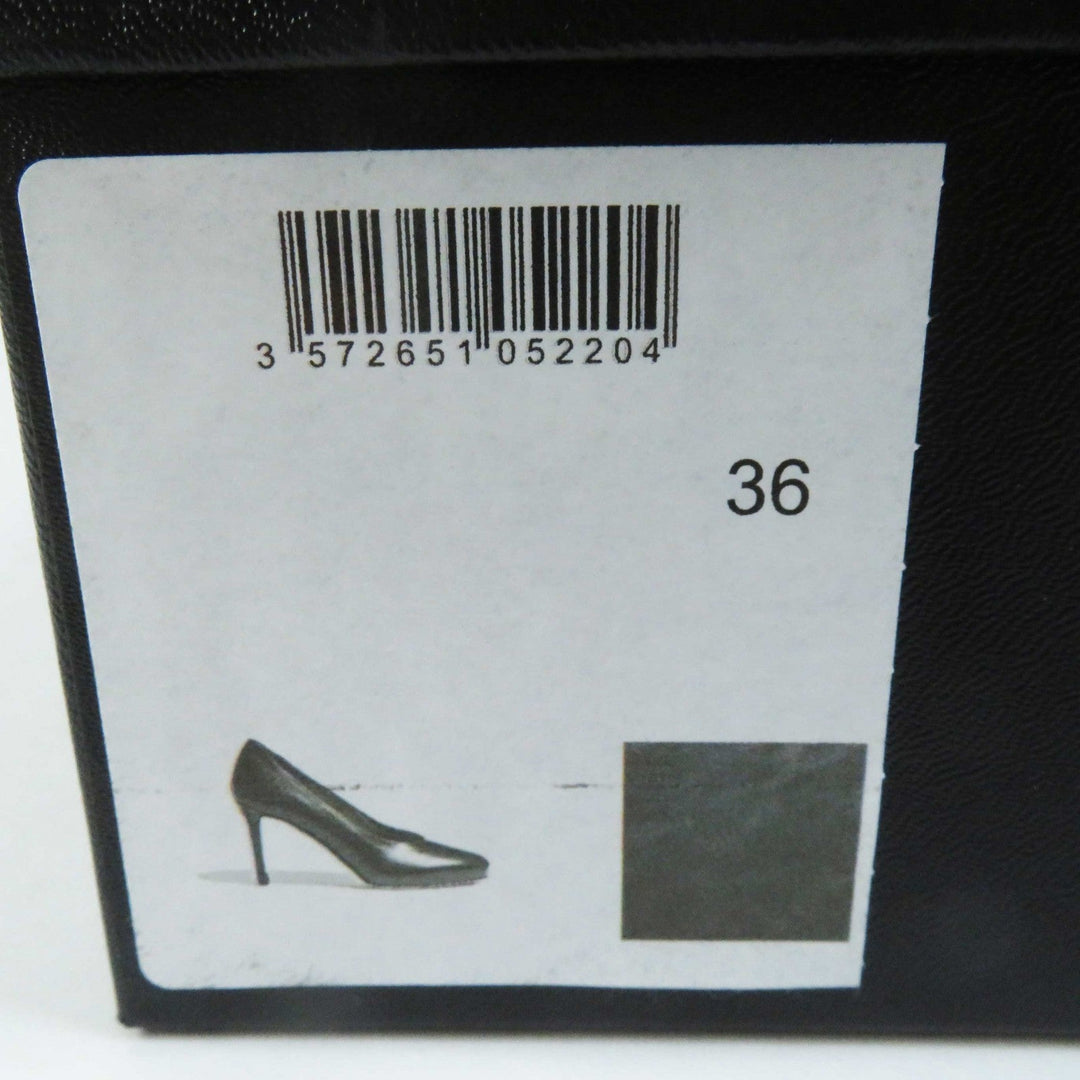 CHANEL pumps G35025 Main: Leather black Women 36 Used Authentic