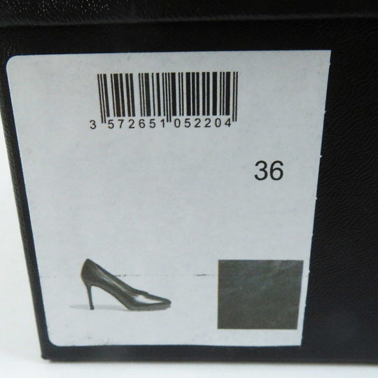CHANEL pumps G35025 Main: Leather black Women 36 Used Authentic