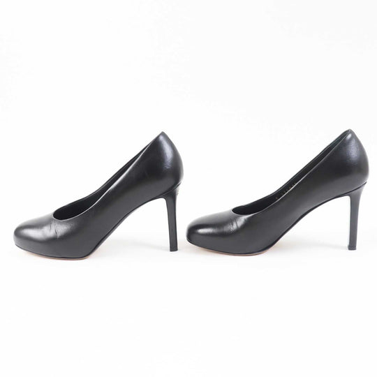 CHANEL pumps G35025 Main: Leather black Women 36 Used Authentic