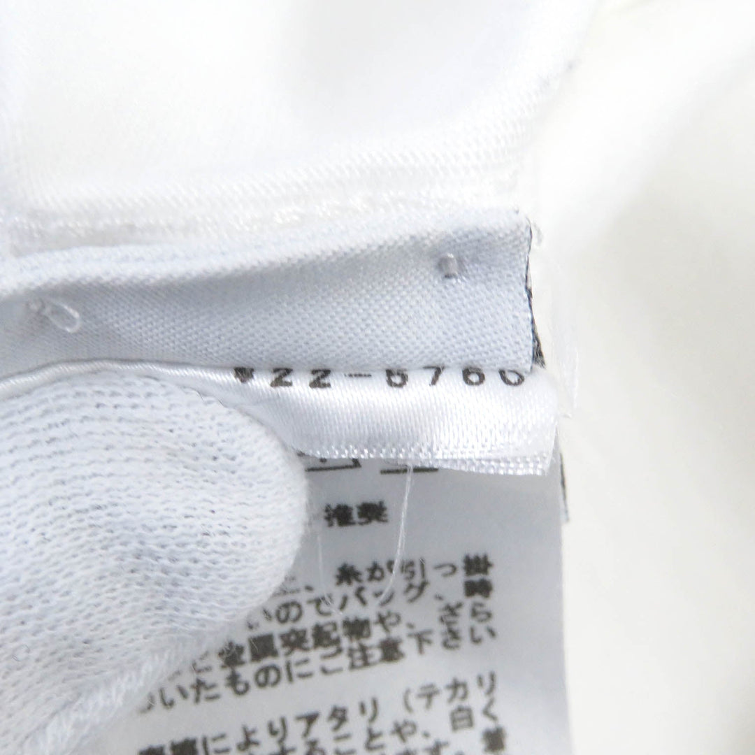 HERMES Short sleeve T-shirt Main: 100% cotton white mens S Used Authentic