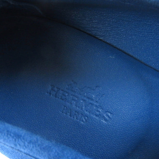 HERMES loafers 221065Z Main: Suede leather blue Constance Women 36 1/2 Used Authentic
