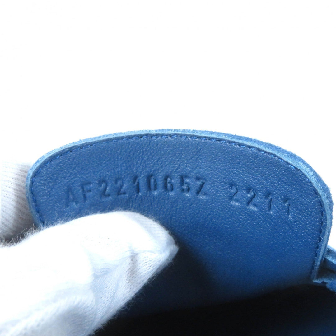 HERMES loafers 221065Z Main: Suede leather blue Constance Women 36 1/2 Used Authentic