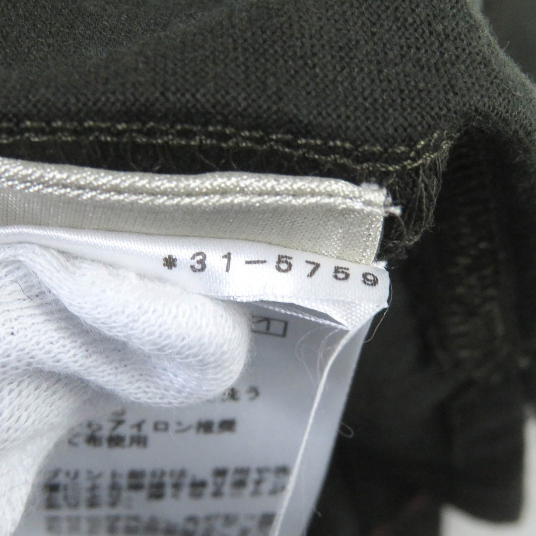 HERMES Short sleeve T-shirt Main: 100% cotton Dark green mens M Used Authentic