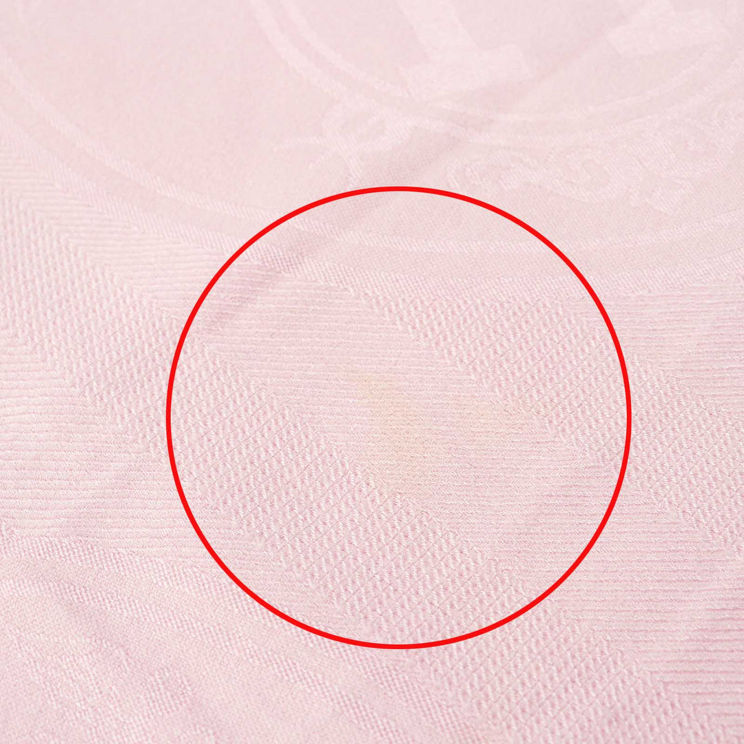 HERMES Stall H262494S Main: 85% cashmere, Main: 15% silk pink Women Used Authentic