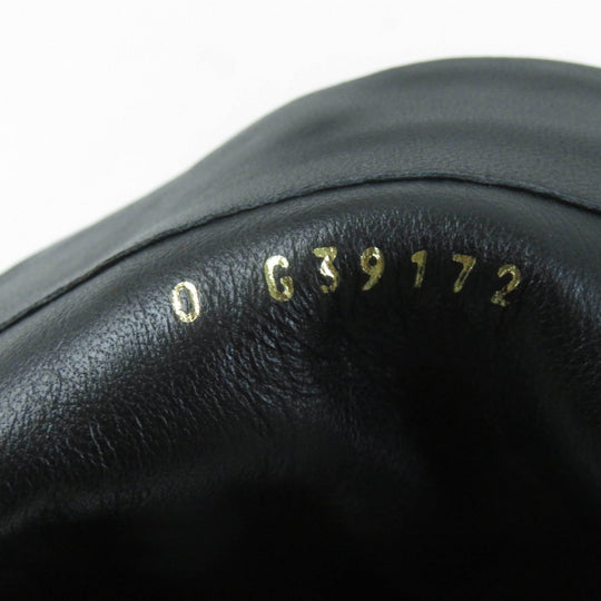 CHANEL short boots G39172 Main: Leather black Women 36 1/2 C Used Authentic