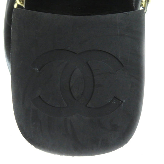 CHANEL short boots G39172 Main: Leather black Women 36 1/2 C Used Authentic