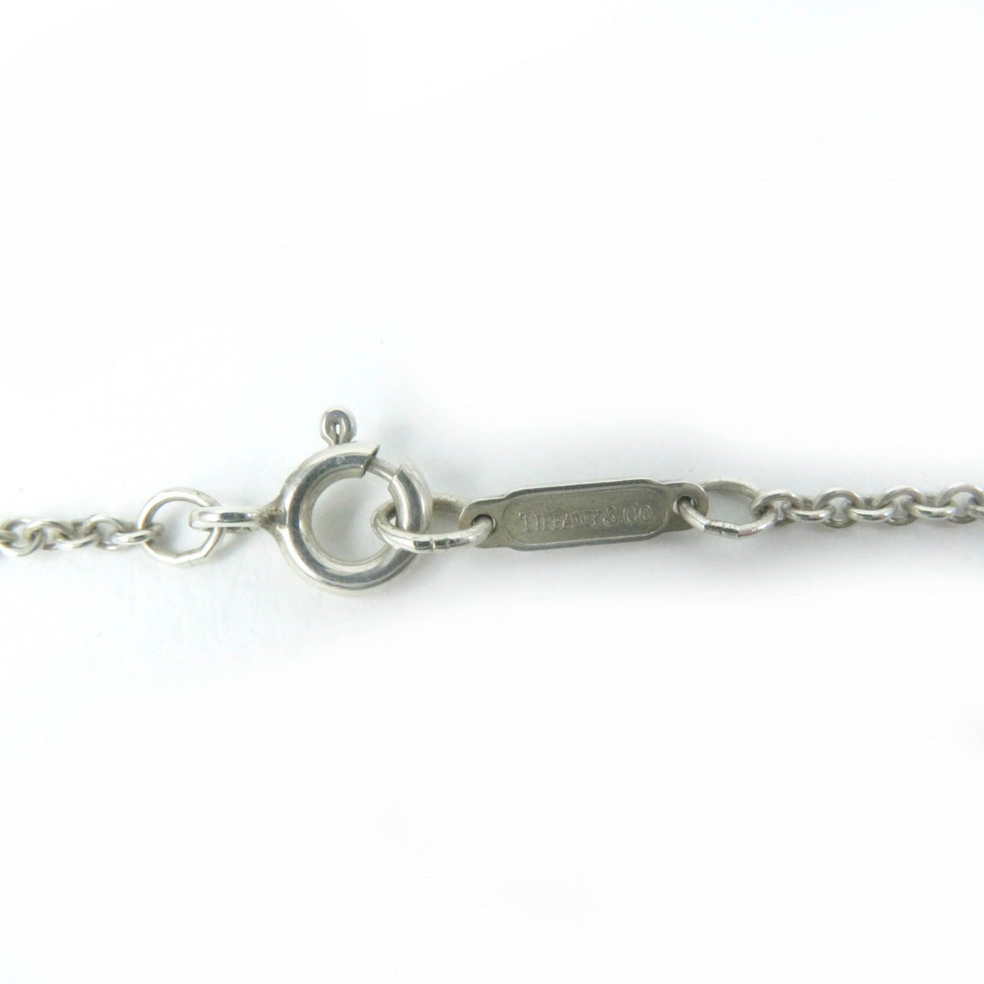 TIFFANY&Co. Necklace Main: SV925, Part: 750 Silver gold Women Used Authentic