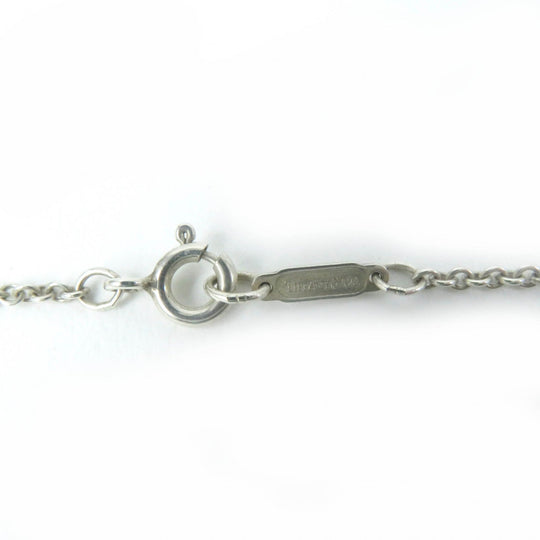 TIFFANY&Co. Necklace Main: SV925, Part: 750 Silver gold Women Used Authentic