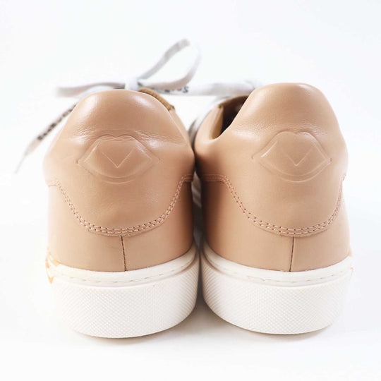 SEE BY CHLOE Low cut sneakers SB33125A Main: Leather beige ESSIE Women 38 Used Authentic