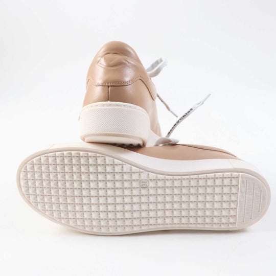 SEE BY CHLOE Low cut sneakers SB33125A Main: Leather beige ESSIE Women 38 Used Authentic