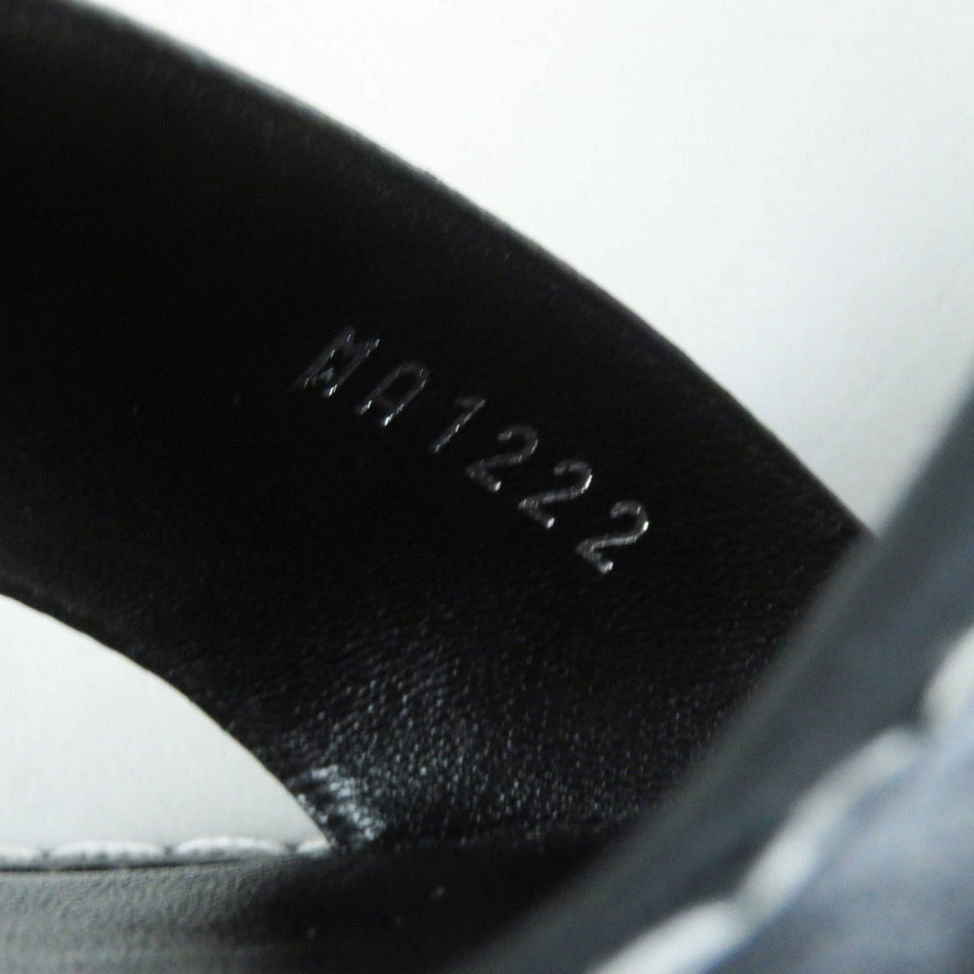 LOUIS VUITTON Sandals Main: Leather, Monogram canvas black Star trail line Women 38 Used Authentic