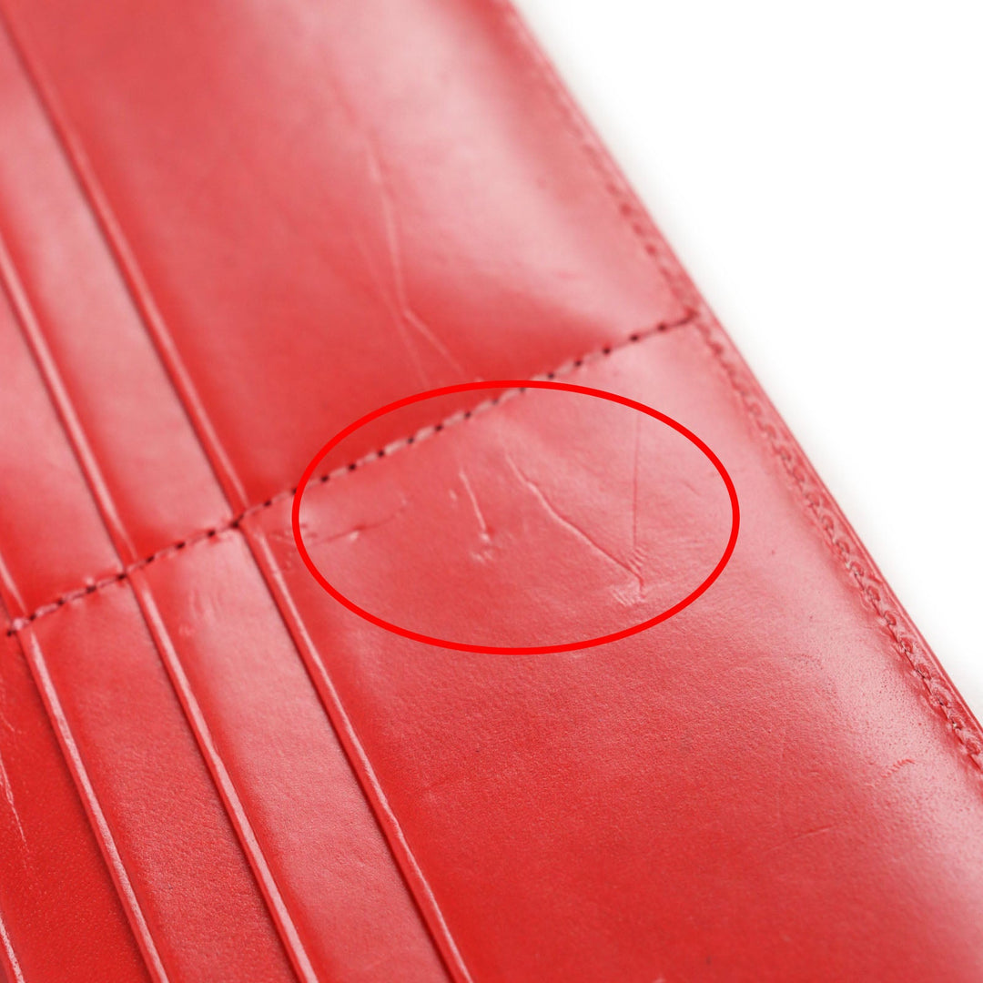 Vivienne Westwood Long Wallet Purse 3118BJ03 Main: Leather Red mens Used Authentic